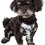 Pet Life ®  'Bonatied' Mesh Reversed Adjustable Fashion Dog Harness W/ Designer Neck Tie