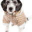 Pet Life ® 'Bow-Couture' Polka-Dot Bowed Insulated Dog Sweater Jacket