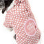 Pet Life ® 'Bow-Couture' Polka-Dot Bowed Insulated Dog Sweater Jacket