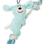 Pet Life ® 'Broom-Lick' Plush and Jute Rope Squeaking Newborn Cat and Dog Toy
