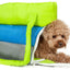 Pet Life ® 'Bubble-Poly' Tri-Colored Winter Insulated Fashion Designer Pet Dog Carrier