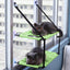 Pet Life ® 'Cat Laze'  Suction Cupped Dual-Leveled Kitty Cat Lounger