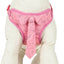 Pet Life ®  'Chichi Shaggy' Mesh Reversed Adjustable Fashion Dog Harness W/ Shaggy Neck Tie