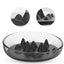 Pet Life ® 'Cirlicue' Mountain Shaped Modern Slow Feeding Pet Bowl