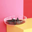 Pet Life ® 'Cirlicue' Shark Fin Shaped Modern Slow Feeding Pet Bowl