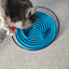 Pet Life ® 'Cirlicue' Shark Fin Shaped Modern Slow Feeding Pet Bowl