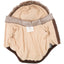 Pet Life ® Classic Metallic Fashion 3M Insulated Dog Coat Parka  w/ Removable Hood