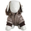Pet Life ® Classic Metallic Fashion 3M Insulated Dog Coat Parka  w/ Removable Hood