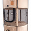 Pet Life ® 'Climber-Tree' Play-Active Travel Collapsible Lightweight Kitty Cat Tree House Lounger