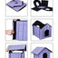 Pet Life ® 'Collapsi-Pad' Folding Lightweight Travel Pet House with inner Mat