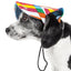 Pet Life ®  'Colorfur' Floral UV Protectant Adjustable Fashion Dog Hat Cap
