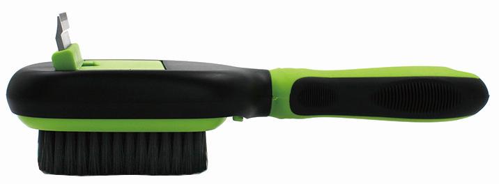 Pet Life ® 'Conversion' 5-in-1 Interchangeable Dematting and Deshedding Bristle Pin and Massage Grooming Pet Comb