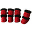Pet Life ® 'Duggz' 3M Insulated Winter Fashion Dog Shoes Booties - Set of 4
