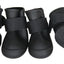 Pet Life ® Elastic Protective Multi-Usage All-Terrain Rubberized Dog Shoes - Set of 4