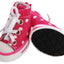 Pet Life ® 'Extreme-Skater' Canvas Casual Grip Pet Dog Shoes Sneakers - Set Of 4