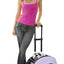 Pet Life ® 'Final Destination' Airline Approved 2-in-1 Tough-Shell Wheeled Collapsible Travel Fashion Pet Dog Carrier Crate
