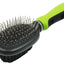Pet Life ® Flex Series 2-in-1 Dual-Sided Pin and Bristle Grooming Pet Brush