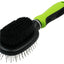 Pet Life ® Flex Series 2-in-1 Dual-Sided Pin and Bristle Grooming Pet Brush