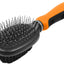 Pet Life ® Flex Series 2-in-1 Dual-Sided Pin and Bristle Grooming Pet Brush