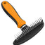 Pet Life ® Flex Series Undercoat Dematter Grooming Pet Rake