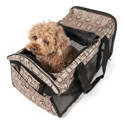 Pet Life ® 'Flightmax' Airline Approved Collapsible Folding Travel Pet Dog Carrier