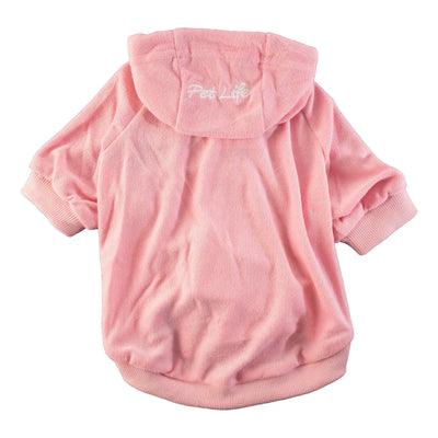 Pet Life ® French Terry Ultra-Soft Quick-Drying Hooded Dog Sweater