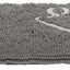 Pet Life ® 'Fuzzy' Quick-Drying Anti-Skid and Machine Washable Dog Mat