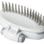 Pet Life ® 'Gyrater' Swivel Travel Dual-Rowed Grooming Undercoat Pet Rake