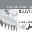 Pet Life ® 'Gyrater' Swivel Travel Dual-Rowed Grooming Undercoat Pet Rake