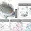 Pet Life ® 'Gyrater' Travel Swivel Pet Grooming Pin Brush