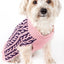 Pet Life ® 'Harmonious' Dual Color Weaved Heavy Cable Knitted Fashion Designer Dog Sweater