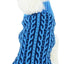 Pet Life ® 'Harmonious' Dual Color Weaved Heavy Cable Knitted Fashion Designer Dog Sweater