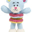 Pet Life ® 'Hugga-Bear' Plush Squeaking and Rubber Teething Newborn Puppy Dog Toy