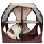 Pet Life ® 'Kitty-Play' Collapsible Travel Interactive Kitty Cat Tree Maze House Lounger Tunnel Lounge