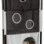 Pet Life ® 'Kitty-Square' Collapsible Travel Interactive Kitty Cat Tree Maze House Lounger Tunnel Lounge