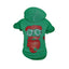 Pet Life ® LED Lighting 'Cool Santa Shades' Hooded Dog Costume Sweater w/ Included Batteries