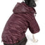 Pet Life ® Lightweight Adjustable and Collapsible 'Sporty Avalanche' Dog Coat w/ Pop-out Zippered Hood