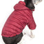 Pet Life ® Lightweight Adjustable and Collapsible 'Sporty Avalanche' Dog Coat w/ Pop-out Zippered Hood