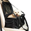 Pet Life ® Lightweight Collapsible Safety Travel Wire Folding Pet Dog Car Seat Carseat Carrier Crate