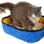 Pet Life ® 'Litter Go' Travel Folding Waterproof Kitty Cat Litterbox and Bath