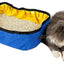 Pet Life ® 'Litter Go' Travel Folding Waterproof Kitty Cat Litterbox and Bath