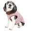 Pet Life ®  Luxe 'Beautifur' Box-Stitched Elegant Designer Mink Fur Dog Coat