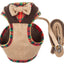 Pet Life ® Luxe 'Dapperbone' 2-In-1 Adjustable Fashion Dog Harness and Leash