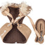 Pet Life ® Luxe 'Furracious' 2-In-1 Adjustable Dog Harness and Leash with Detachable Fur Collar