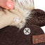 Pet Life ® Luxe 'Furracious' 2-In-1 Adjustable Dog Harness and Leash with Detachable Fur Collar
