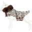 Pet Life ® Luxe 'Furracious' Cheetah Patterned Mink Designer Fashion Fur Dog Coat