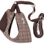 Pet Life ®  Luxe 'Houndsome' 2-In-1 Adjustable Designer Dog Harness and Leash