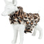 Pet Life ®  Luxe 'Lab-Pard' Dazzling Leopard Patterned Mink Fur Dog Coat