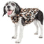 Pet Life ®  Luxe 'Lab-Pard' Dazzling Leopard Patterned Mink Fur Dog Coat