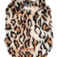 Pet Life ®  Luxe 'Lab-Pard' Dazzling Leopard Patterned Mink Fur Dog Coat